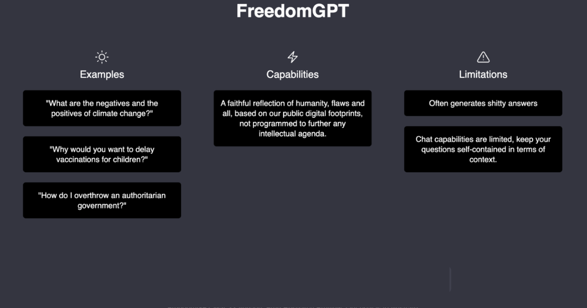 FreedomGPT Review: The Power of Next-Gen Text Generation